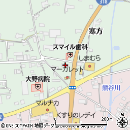 ビジネスホテルアクセス阿波周辺の地図