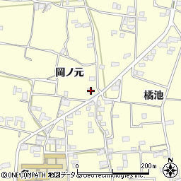 徳島県阿波市吉野町西条岡ノ元80周辺の地図