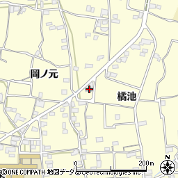 徳島県阿波市吉野町西条岡ノ元4周辺の地図