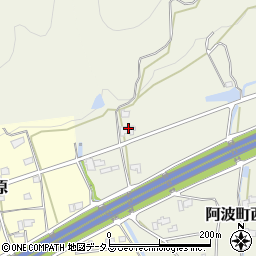 徳島県阿波市阿波町西ノ岡370周辺の地図