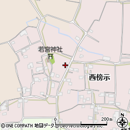 徳島県徳島市国府町西黒田西傍示136-3周辺の地図