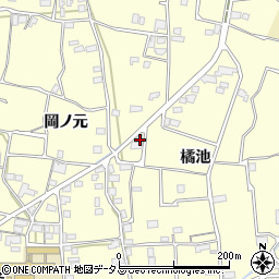 徳島県阿波市吉野町西条岡ノ元4-4周辺の地図