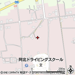 徳島県阿波市吉野町柿原植松260周辺の地図