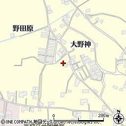 徳島県阿波市吉野町西条野田原周辺の地図