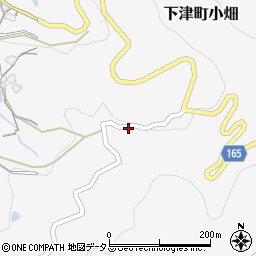 和歌山県海南市下津町小畑1058-2周辺の地図