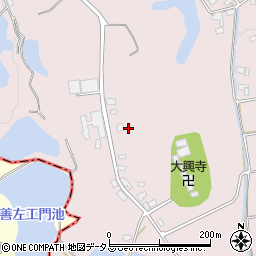 香川県三豊市山本町辻4249周辺の地図