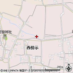 徳島県徳島市国府町西黒田西傍示219周辺の地図