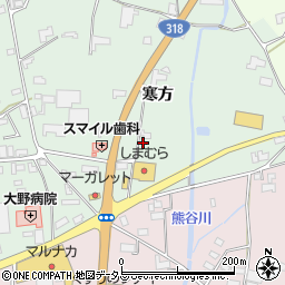 徳島県阿波市土成町土成寒方50周辺の地図