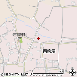 徳島県徳島市国府町西黒田西傍示222周辺の地図