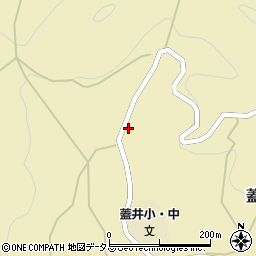 山口県下関市蓋井島228周辺の地図