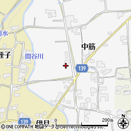 徳島県阿波市土成町水田中筋42周辺の地図