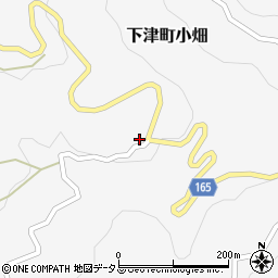 和歌山県海南市下津町小畑875周辺の地図