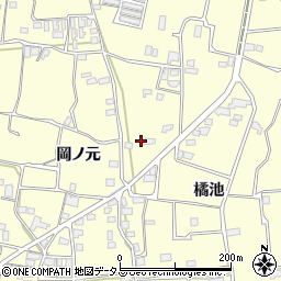 徳島県阿波市吉野町西条岡ノ元12周辺の地図