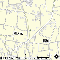 徳島県阿波市吉野町西条岡ノ元14周辺の地図
