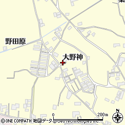徳島県阿波市吉野町西条大野神23周辺の地図