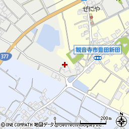香川県観音寺市原町820-1周辺の地図