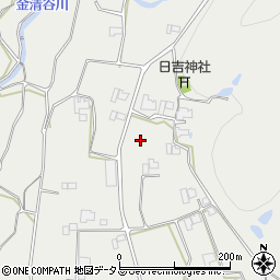 徳島県阿波市市場町尾開周辺の地図
