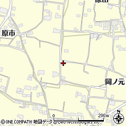 徳島県阿波市吉野町西条岡ノ元166周辺の地図