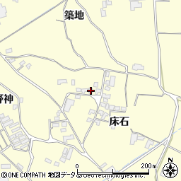 徳島県阿波市吉野町西条床石57周辺の地図