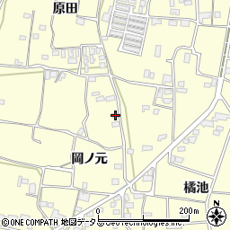 徳島県阿波市吉野町西条岡ノ元62周辺の地図