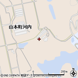 香川県三豊市山本町河内977周辺の地図