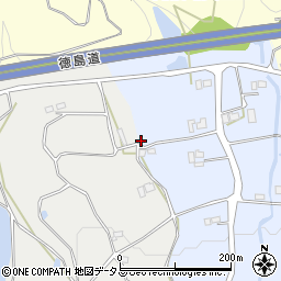 徳島県阿波市阿波町山尻265周辺の地図