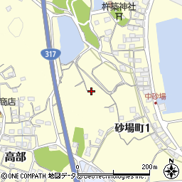 〒794-0001 愛媛県今治市砂場町の地図