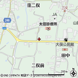 徳島県阿波市市場町上喜来二俣前371周辺の地図