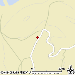 山口県下関市蓋井島242周辺の地図