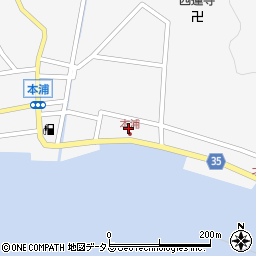 広島県呉市倉橋町873周辺の地図