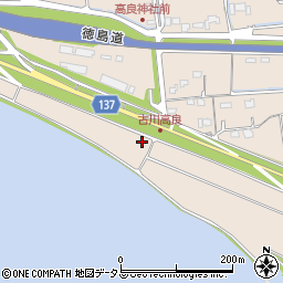 徳島県徳島市応神町古川（西）周辺の地図
