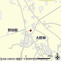 徳島県阿波市吉野町西条大野神9周辺の地図