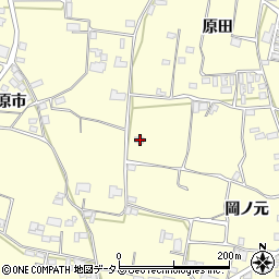 徳島県阿波市吉野町西条岡ノ元165周辺の地図