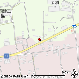 ＥＮＥＯＳ土成ＳＳ周辺の地図