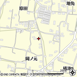 徳島県阿波市吉野町西条岡ノ元49-3周辺の地図
