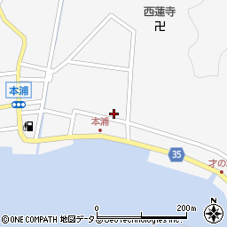 広島県呉市倉橋町863周辺の地図