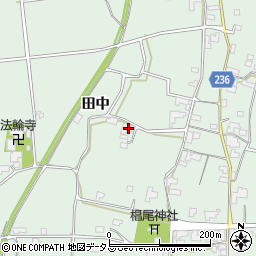 徳島県阿波市土成町土成田中周辺の地図
