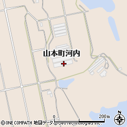 香川県三豊市山本町河内544周辺の地図