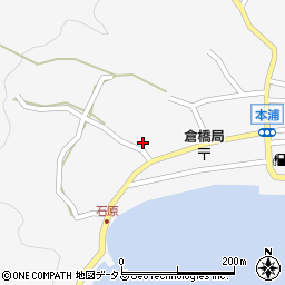 広島県呉市倉橋町石原周辺の地図