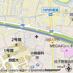 徳島県徳島市応神町古川戎子野106周辺の地図