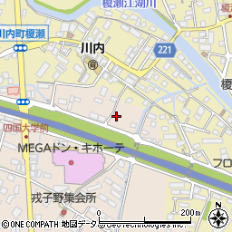 徳島県徳島市応神町古川戎子野33周辺の地図