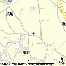 徳島県阿波市吉野町西条築地3周辺の地図