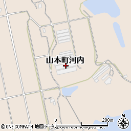 香川県三豊市山本町河内545周辺の地図