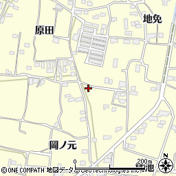 徳島県阿波市吉野町西条岡ノ元46周辺の地図