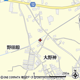 徳島県阿波市吉野町西条大野神10周辺の地図
