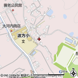 愛媛県今治市波方町養老1087-1周辺の地図