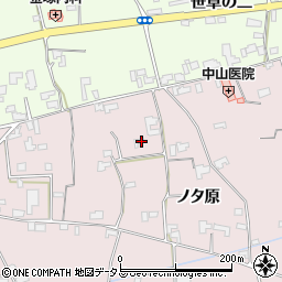 徳島県阿波市吉野町柿原ノタ原周辺の地図