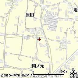徳島県阿波市吉野町西条岡ノ元52周辺の地図