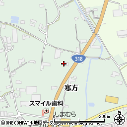 徳島県阿波市土成町土成寒方86周辺の地図