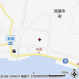 広島県呉市倉橋町松原周辺の地図